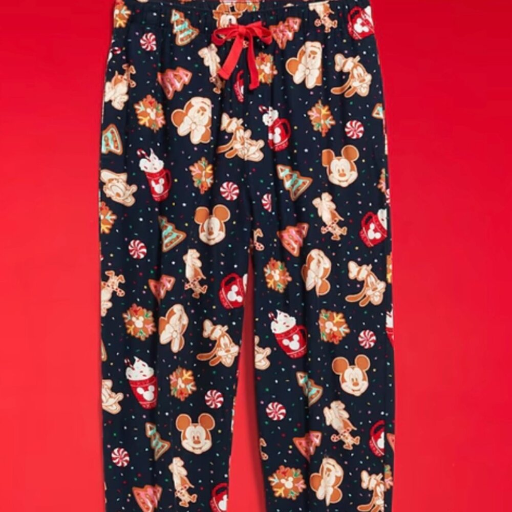Old Navy x Disney Mickey Mouse & Friends Printed Flannel Pajama Jogger for Women
